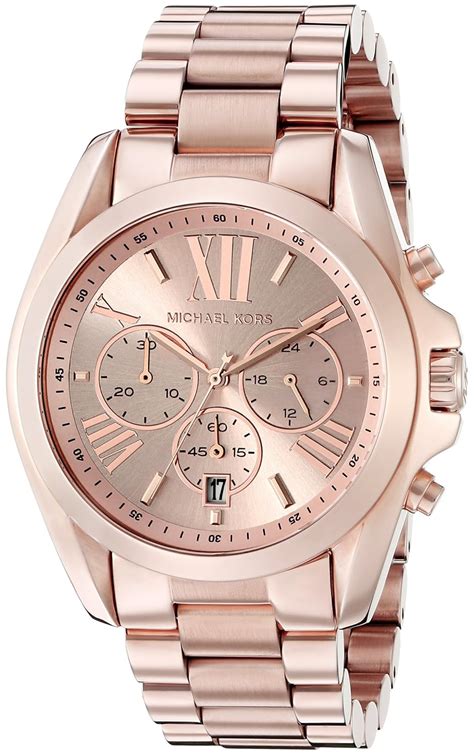 Michael Kors Bradshaw Chronograph Rose Gold 